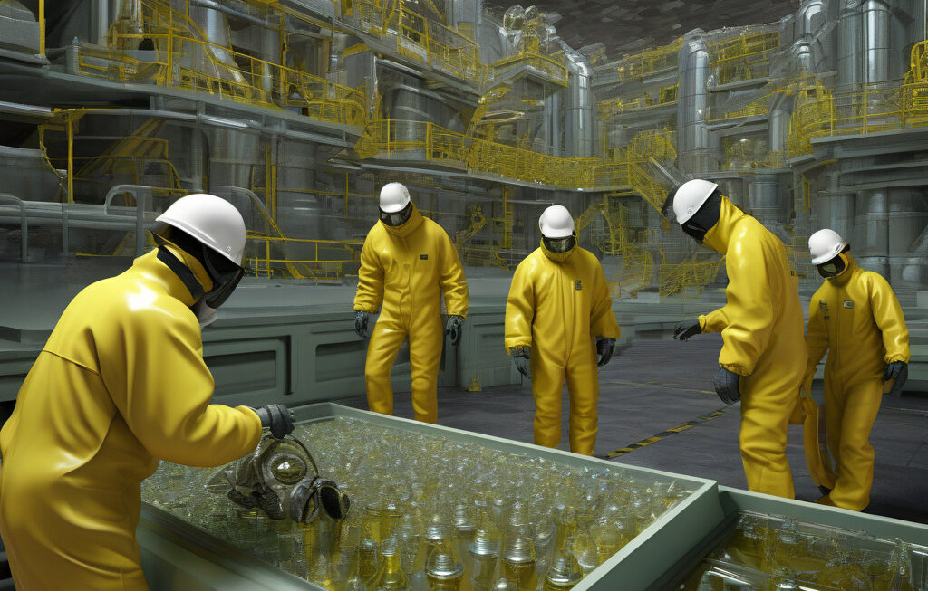 World’s largest nuclear waste facility turns radioactive materials into glass
